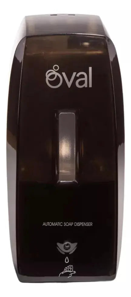 Dispensador Liquido Oval Automatico Rellenable 500 Ml - Oval - vista lateral
