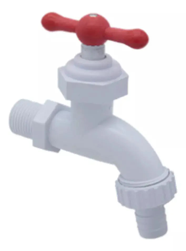 Llave Jardin Manguera Cnx Plastica Tipo Italiana 1/2 Pulgada - CNX - empaque