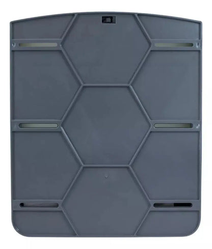 Dispensador Toalla Interdoblada Oval Humo Largo - Oval - empaque
