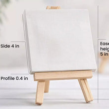 Set 14 Mini Caballete Con Lienzo Pintura 10.2x10.2 Arteza - Arteza - accesorios