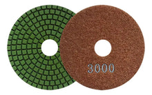 Pad Diamante 2766 Austrodiam 4'' Grano 3000 Pulido Marron Activo - Austrodiam