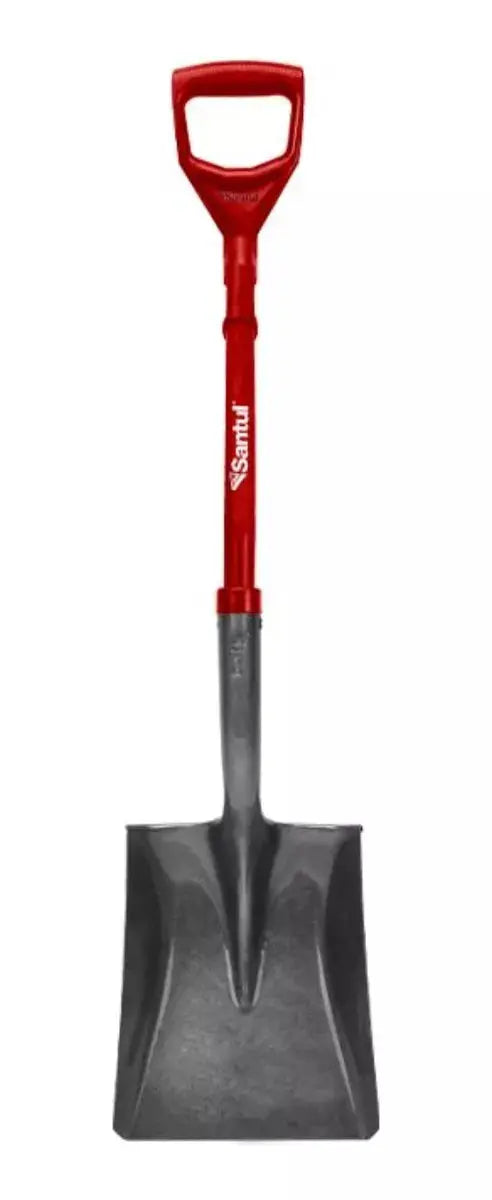 Santul 7417 Professional Reinforced Square Shovel with D Handle - Santul - vista lateral