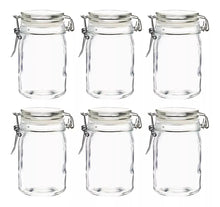 Set 6 Brocalito Vidrio Envase Redondo Regalo Dulcero 200ml - Vittori - detalle