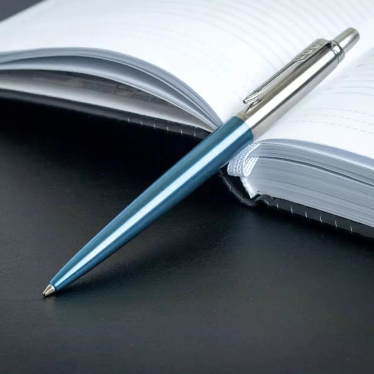 Bolígrafo Ballpoint Jotter Waterloo Azul Estuche Parker - Parker - empaque