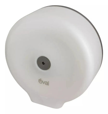 Despachador Papel Higienico Jumbo Oval Blanco Translucido - Oval