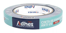 Cinta Enmascarar Azul Anti-uv Adhes 18mm X 50m Masking Tape - Adhes - empaque