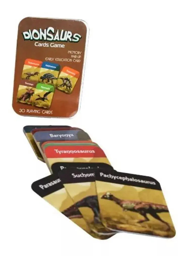 Cartas Animales Dinosaurios Diako Aprendizaje Didáctico - Diako
