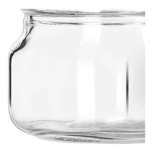 Juego 6 Frascos Hermeticos Contenedores Tapa Clip 500 Ml - Vittori - vista trasera