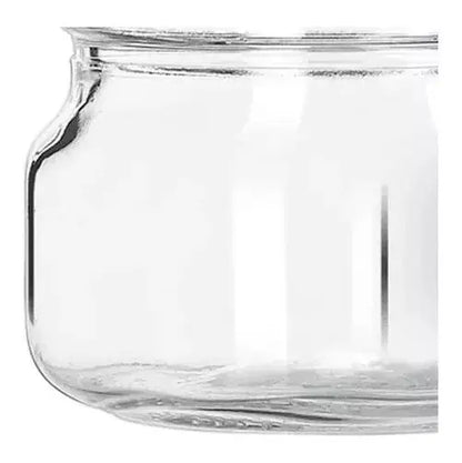 Juego 6 Frascos Hermeticos Contenedores Tapa Clip 500 Ml - Vittori - vista trasera