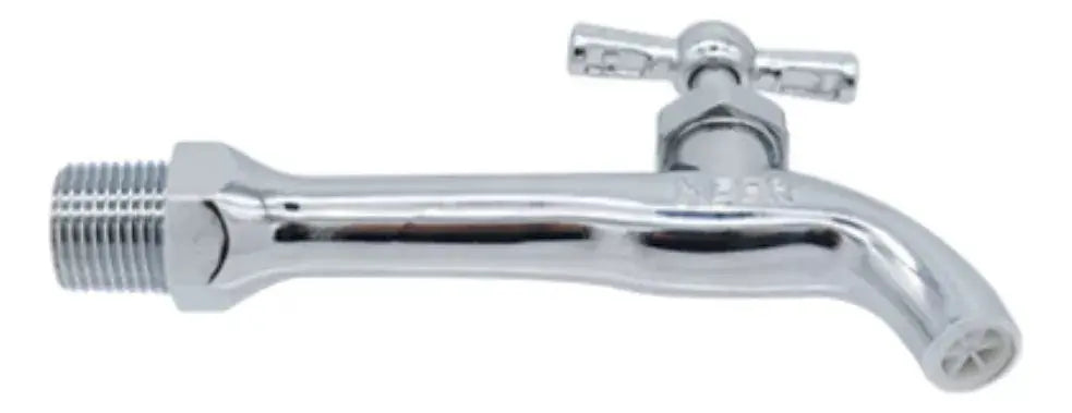 Llave Cromada Cnx Agua Fregadero Chapeton Color Plateado - roma