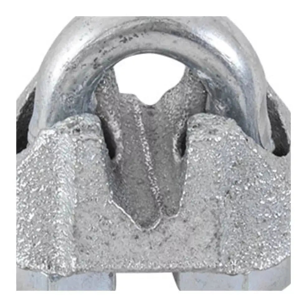 100p Nudo Galvanizado Perro Ranurado Cable Maleable Dogotuls - Dogotuls - vista lateral