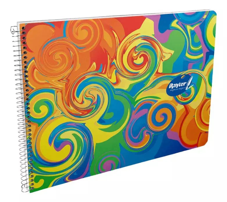 Cuaderno Marquilla Rayter Block Dibujo 30 Hjs C/papel China Color Varios - Rayter - detalle