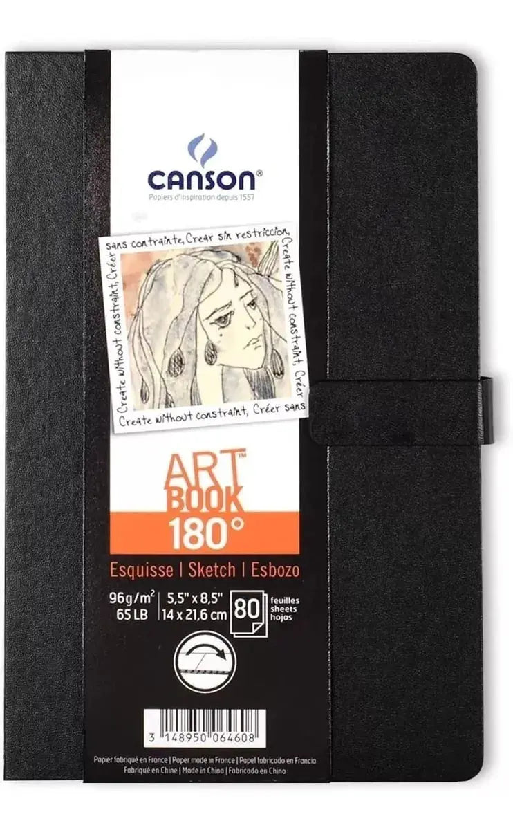 Cuaderno Dibujo Boceto Canson Art Book 180 14x21.6cm 80h 96g - Canson - empaque