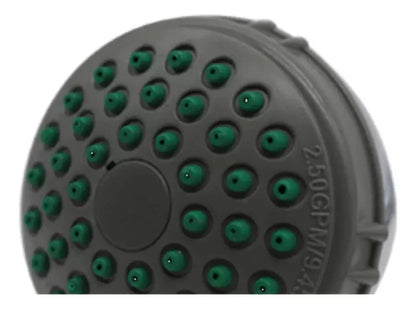Regadera Tubo Meer Abs Plastica Cromada Color Plateado - CNX - vista lateral