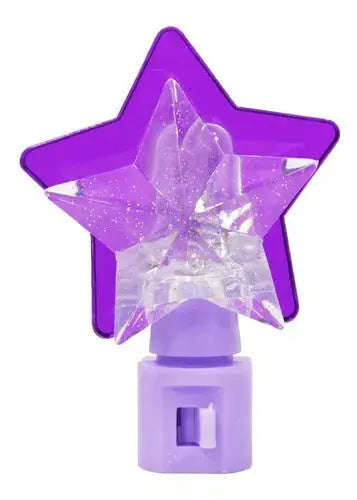 SANELEC, Lámpara de Noche, Bonita Figura de Estrella, Uso Decorativo, 4 W, Foco Incandescente, Rosca E27, Modelo 2125 - Sanelec