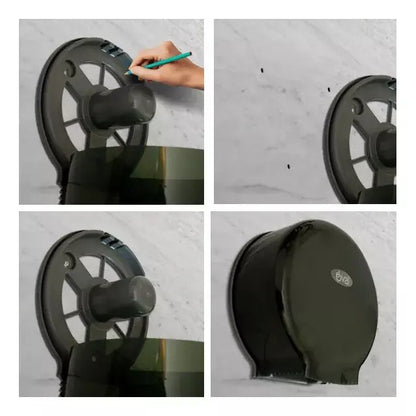 Oval Despachador Papel Higiénico Dv039 Color Humo - Oval - uso