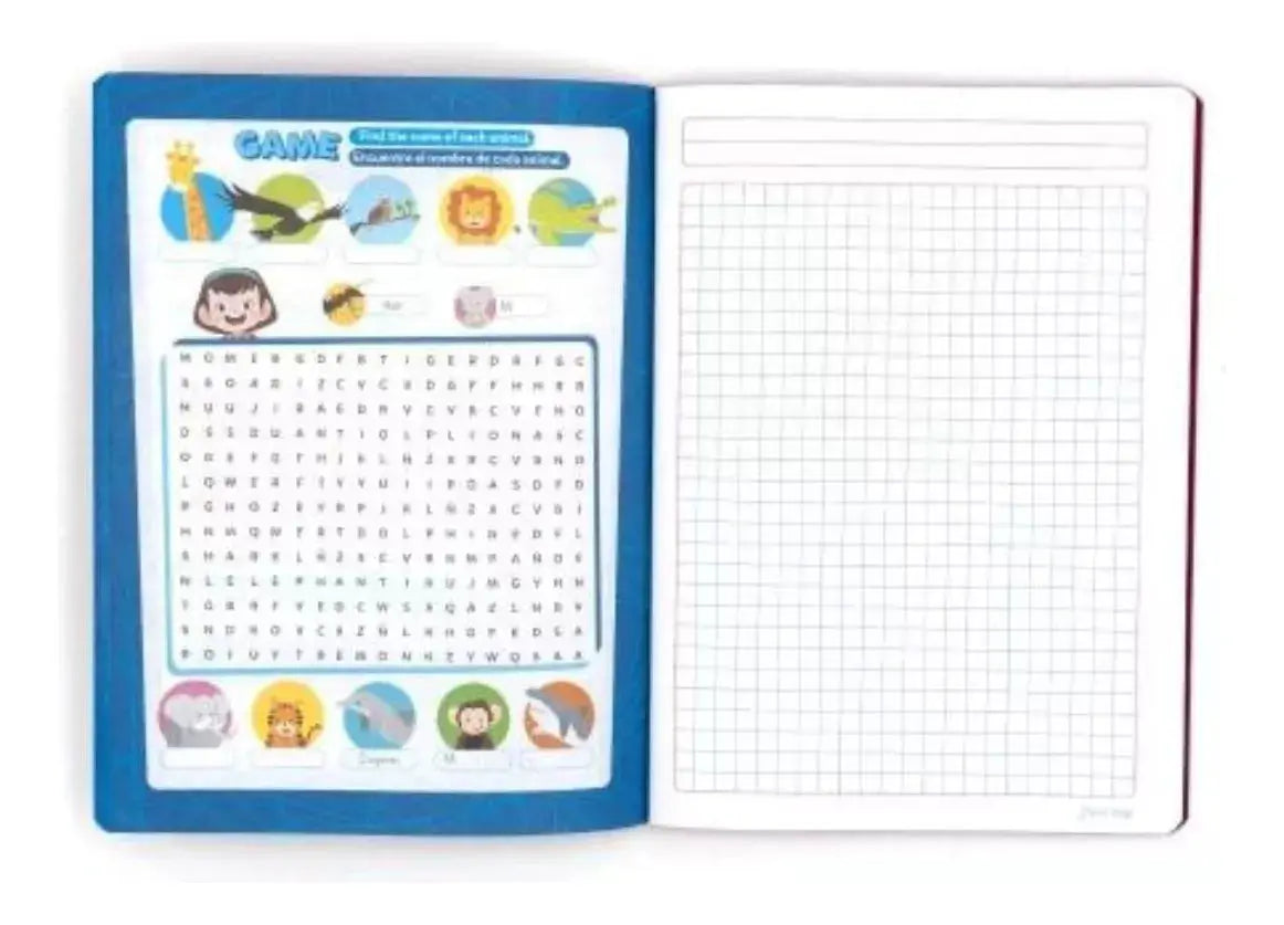 Cuaderno Rojo College 100 Hj Norma Color 360 Cosido Cuadro Grande - Norma - accesorios