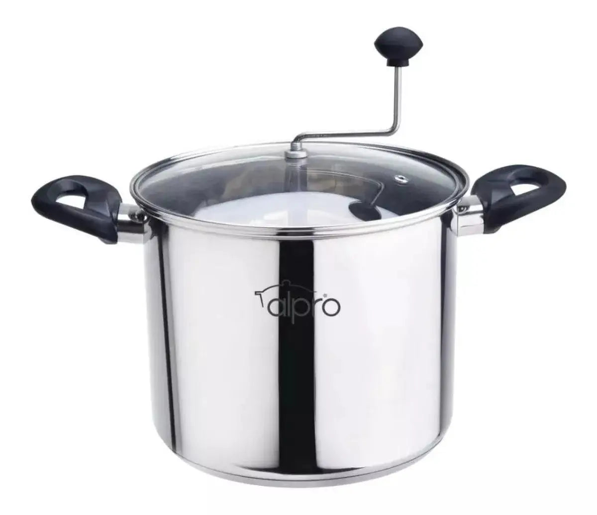 Olla Palomera Alpro Acero Inoxidable 20 X 17.5 - Alpro - vista lateral