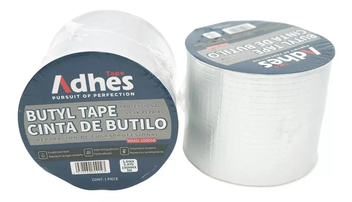 Cinta Butilo Adhes Reparacion Contra Agua 100mm X 5m - ADHES - empaque