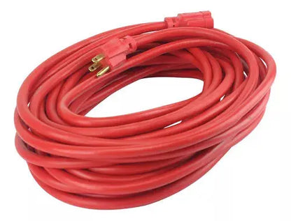Extensión Roja Tres Contactos 15m Sanelec Uso Rudo Calibre12 - Sanelec - vista lateral