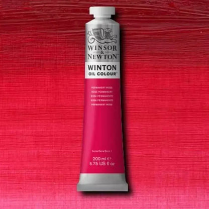 Pintura Oleo Winsor & Newton Winton 200ml Colores A Escoger Rosa Permanente No 49 - Winsor and Newton