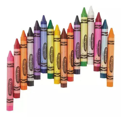 12 Crayones Triangulares Jumbo Colorear Escolar Crayola - Crayola - detalle