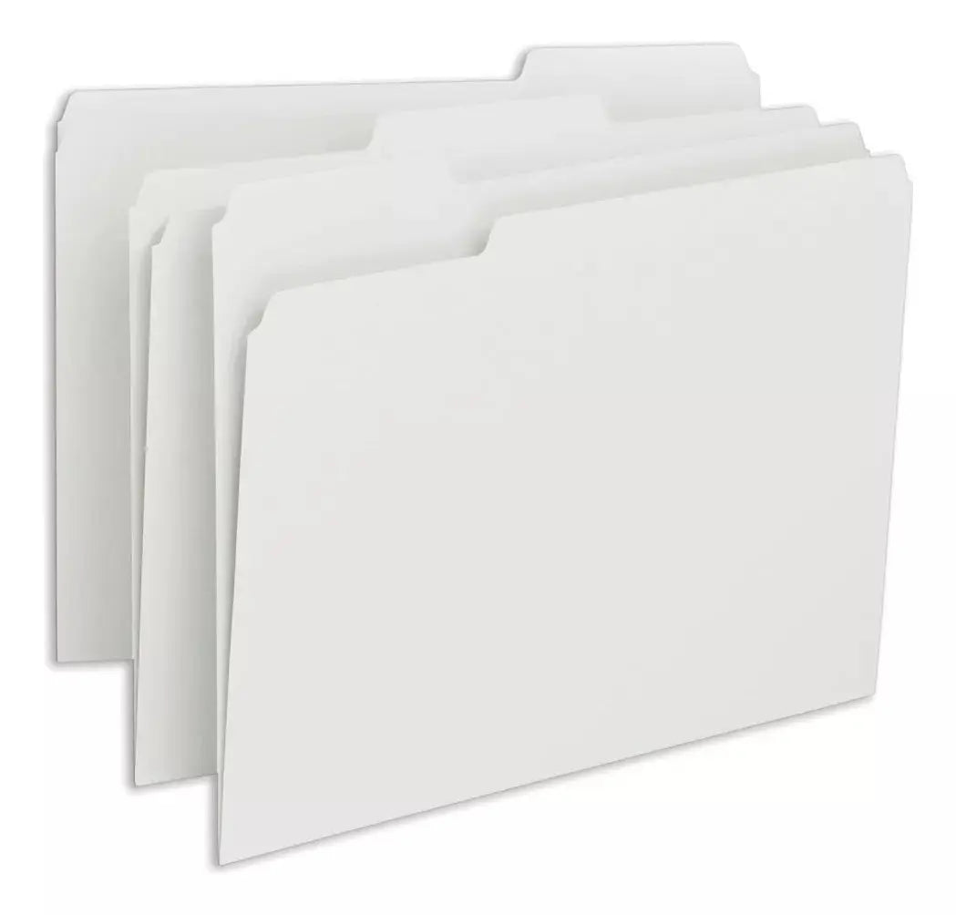 25 Folder Tamaño Carta Starfile Hot Colors Oficina Blanco - Star File - detalle