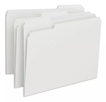 25 Folder Tamaño Carta Starfile Hot Colors Oficina Blanco - Star File - detalle