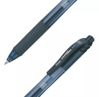 2 Bolígrafos Pentel Energel-x Bl107 Tinta Gel Líquida 0.7mm - Pentel - vista trasera
