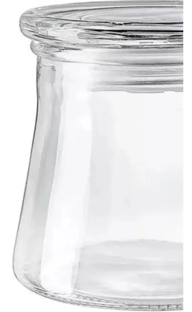 Frasco Vidrio Contenedor Tapa Envase Dulcero Cristal 650ml - Vittori - accesorios