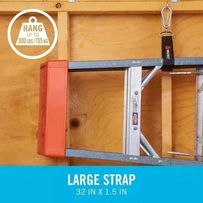 Correa Carga Eslabón Arnés Velcro® Gancho Mosquetón 135kg - Velcro - detalle