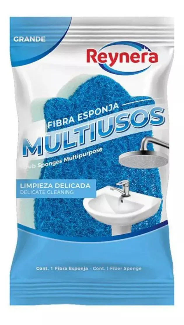 2pz Fibra Esponja Multiusos Practica Reynera - Reynera - vista trasera