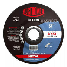Disco Abrasivo Desbaste 2009 Austromex 9'' Grano 24 Metal - Austrodiam