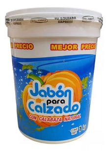 Jabon Calabaza Calzado El Oso Zapato Gamuza Piel 1kg - El oso