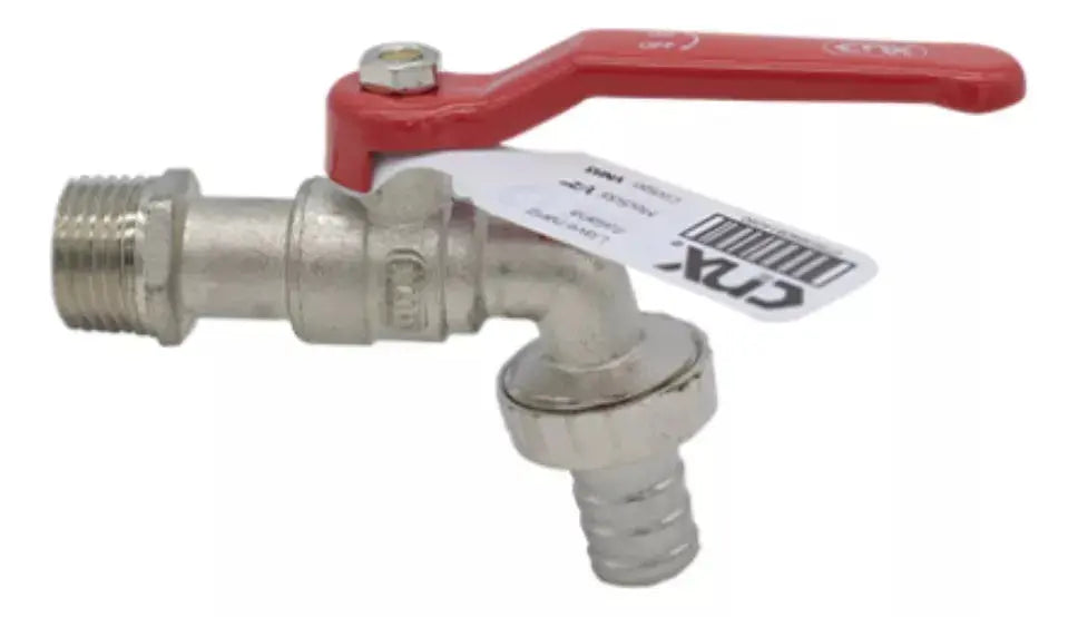 Llave Nariz Italiana 1/2'' Cnx Jardin Maneral Zinc Niquelado - CNX