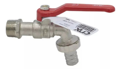 Llave Nariz Italiana 1/2'' Cnx Jardin Maneral Zinc Niquelado - CNX