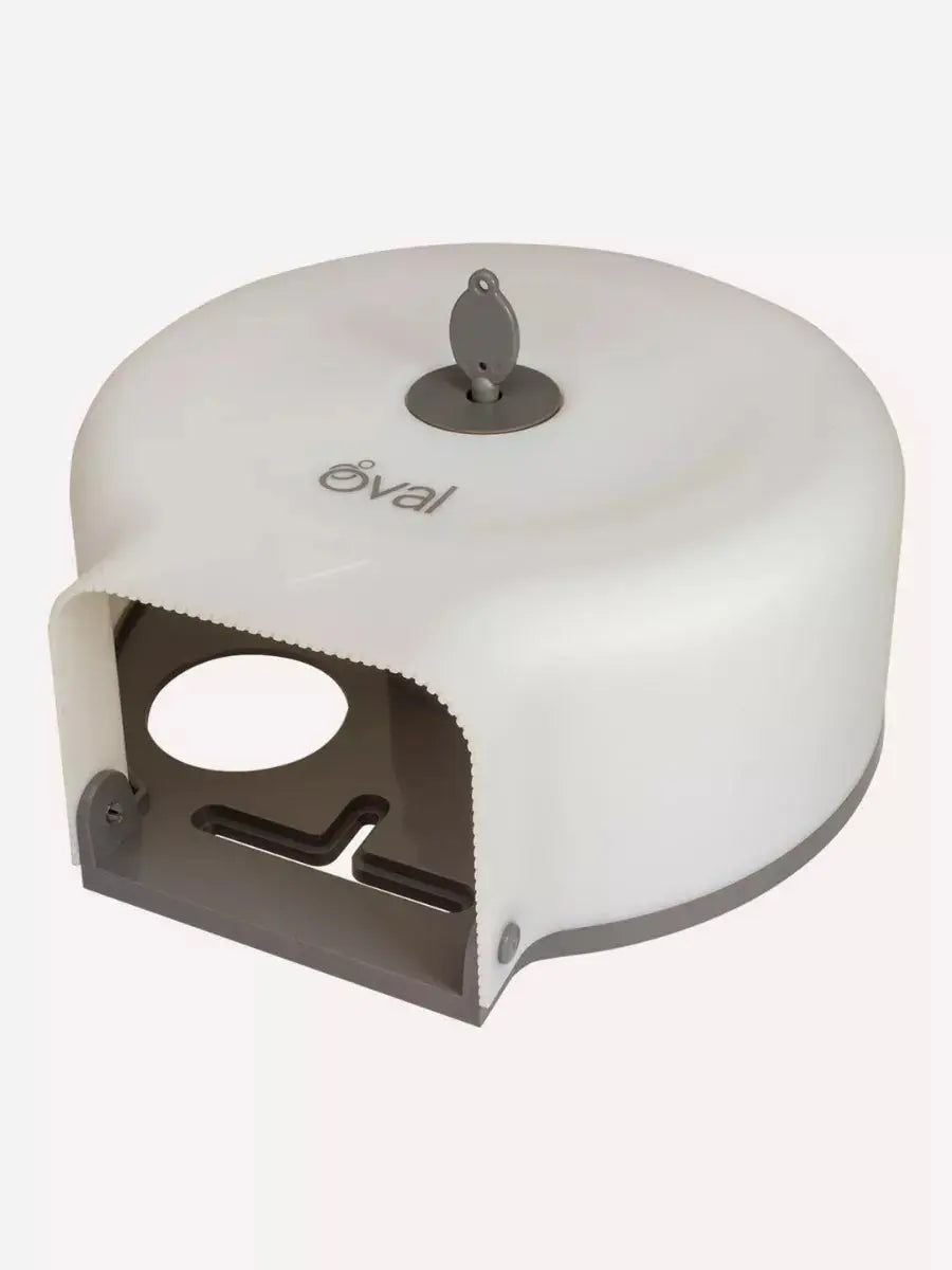 Despachador Junior De Papel Higiénico Oval® Blanco - Oval - detalle