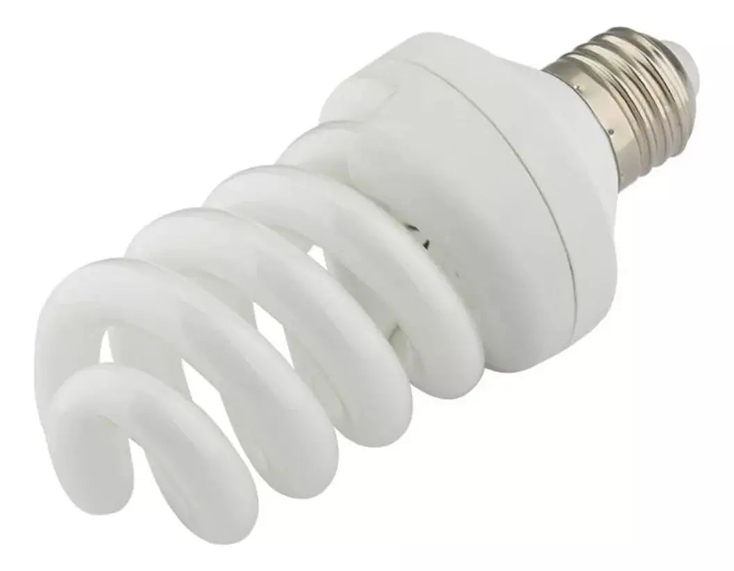Foco Espiral Ahorrador Keer No.30 Luz Fría 20w Base E27 - Santul - empaque