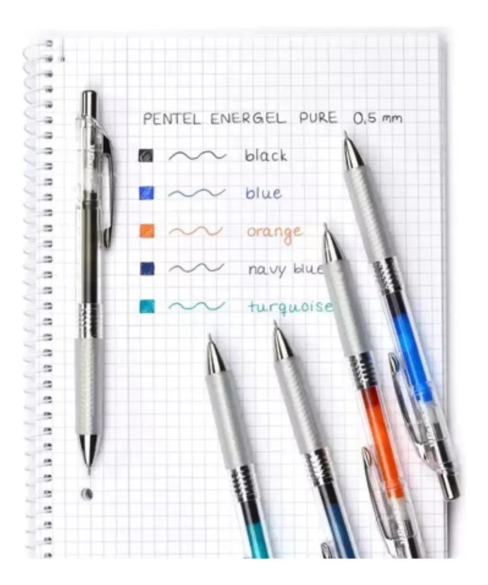 Bolígrafo Pentel Infree Bln75tl Tinta Gel Líquida 0.5mm - Pentel - vista trasera