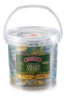 Aceite De Oliva Extra Virgen 100 Minidosis De 10ml Borges - Cesarfer - vista lateral