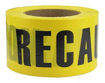 Cinta Señalización Precaución 305m X 75mm Santul Amarillo - Santul - empaque