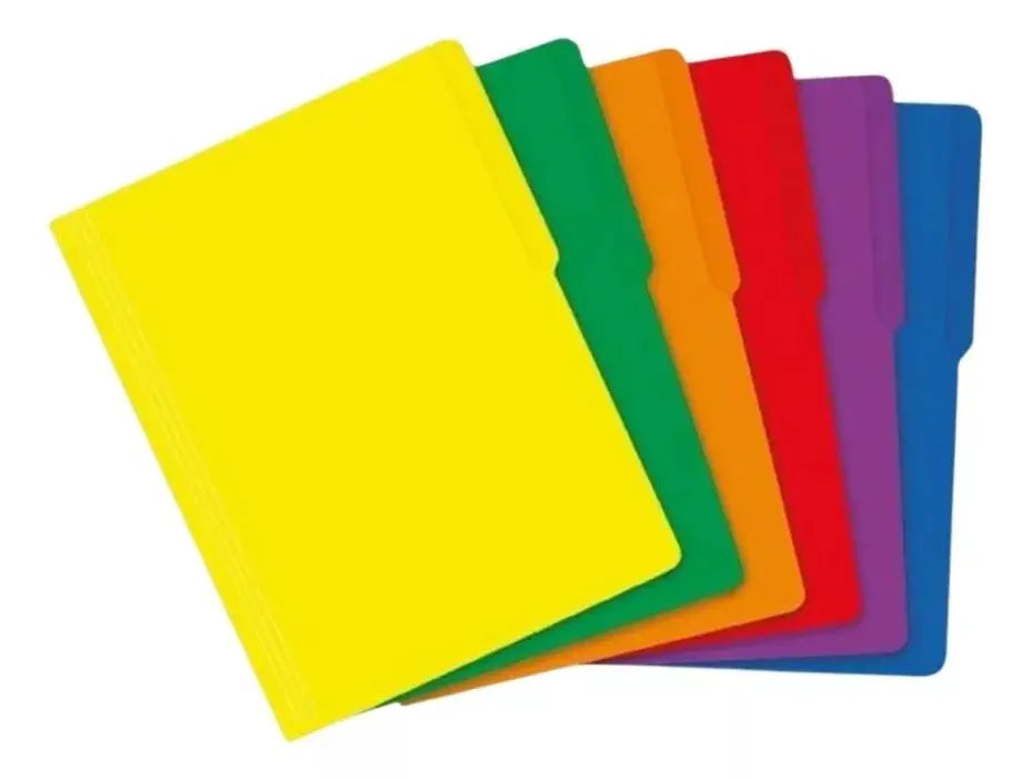 25 Folders Carta Paquete Surtido Eurocolors Colores Intensos - Arpapel