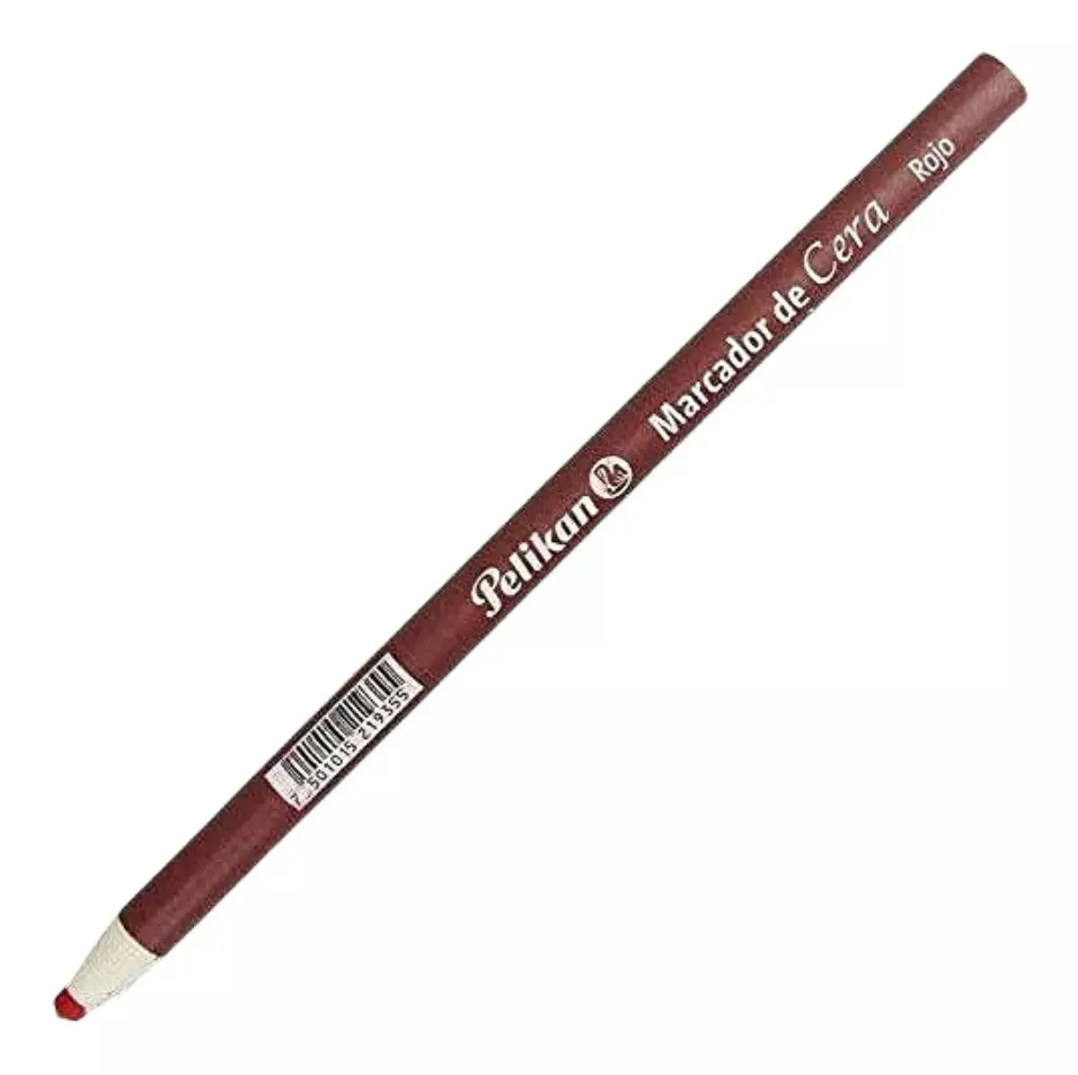2 Marcadores Cera Rojo + Boligrafo Pointec Negro Pelikan - Pelikan - detalle
