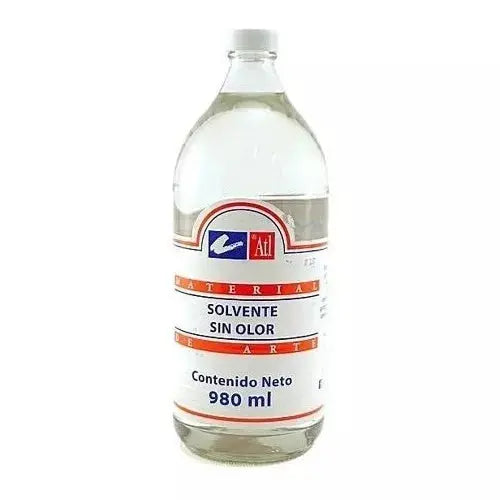 Solvente Sin Olor Atl 980ml Medio Pintura Oleo Limpiador - atl
