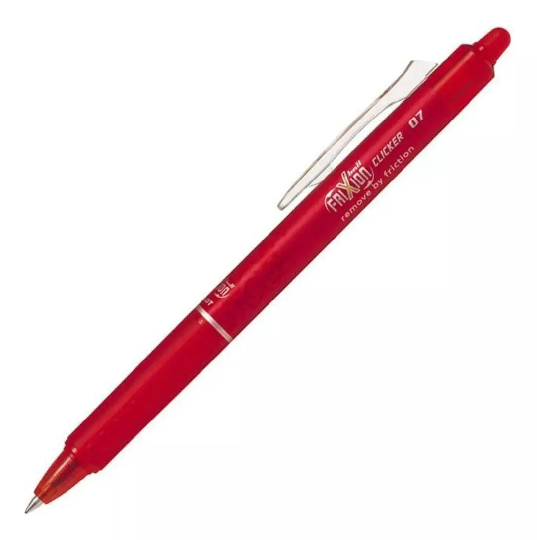 3 Plumas Pilot Frixion Clicker Retractil Tinta Borrable Gel - Pilot - detalle