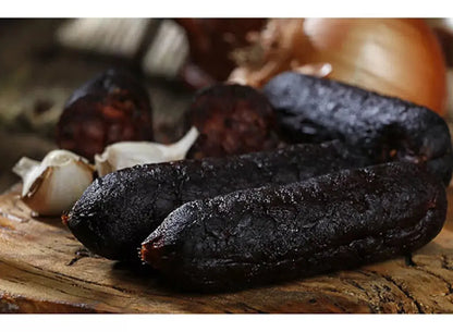 Morcilla Ahumada El Gaitero 1kg Ahumado Leña Alimentos - El Gaitero