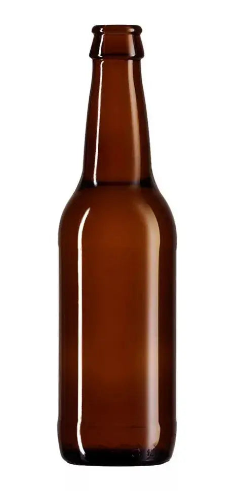 24pz Botella Vidrio Ámbar Long Neck Cerveza 350ml Envasar - Ball - vista lateral