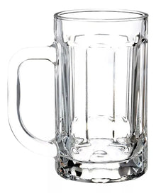 2pz Tarro Cervecero Líneas 400ml Micheladas Vaso Vidrio - Vittori - empaque