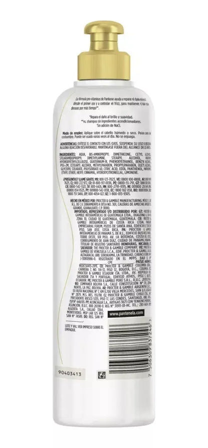 Crema Para Peinar Pantene Pro-v Reparacion 300 Ml Sin Sal - KCTS - empaque