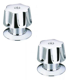 Juego Manerales Meer Zinc Regadera Cromado Color Plateado - CNX - vista trasera